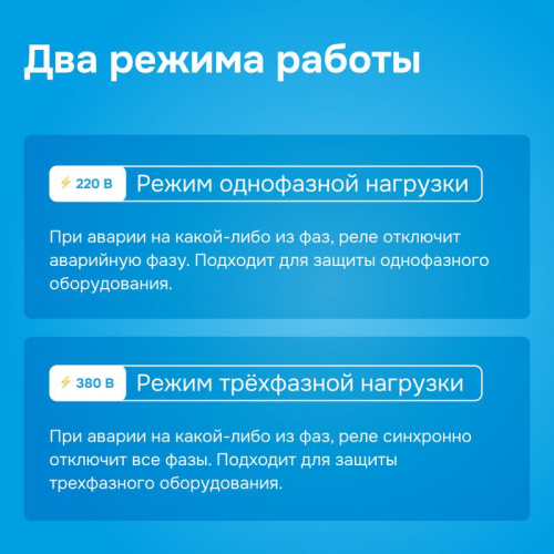 Реле напряжения D6-50 Welrok 4660251140373 фото 4
