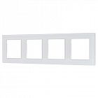 Рамка стеклянная FRM-GLARE-GS-4-WH Arlight 043802