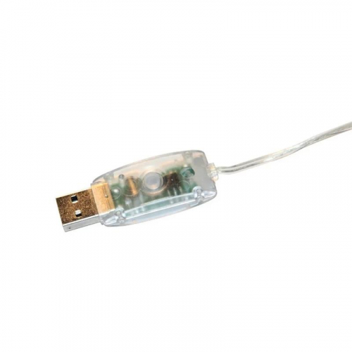 Гирлянда "Нить" ILDM120RGB-C-USB-RC 120 RGB минисветодиодов 12м с контроллером для помещений пульт SHLights 4690601049230 фото 5