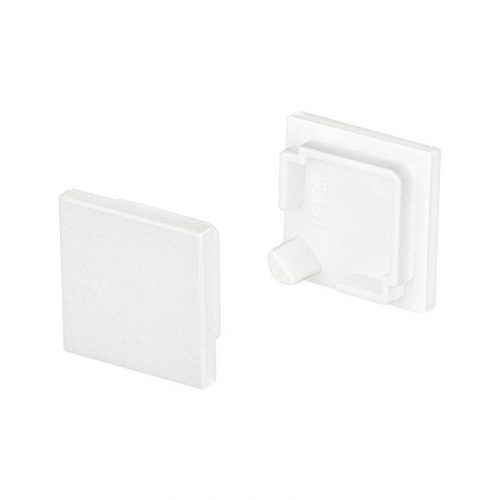 Заглушка SL-KANT-H16 SQUARE WHITE глухая пластик Arlight 037550