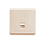 Розетка компьютерная 1-м СП Этюд RJ45 кат.5E крем. SE KOMC-001K