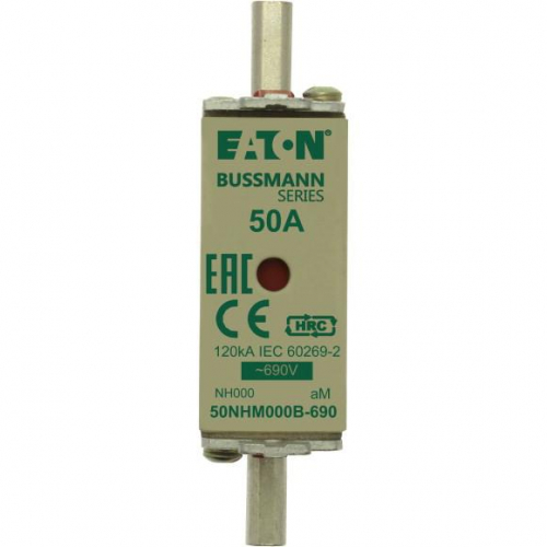 Предохранитель NH 35A 690В aM 000 двойная индикация EATON 35NHM000B-690 фото 2