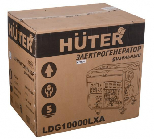 Электрогенератор дизельный LDG 10000LXА Huter 64/2/9 фото 8