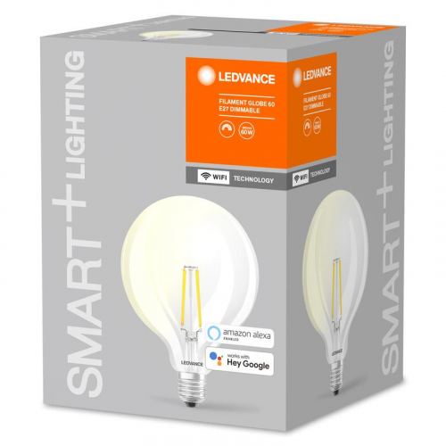 Лампа светодиодная SMART+ Filament Globe Dimmable 60 5.5Вт E27 LEDVANCE 4058075528291 фото 2