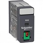 Реле промежуточное 5А 2СО~220В кнопка тест. SchE RXG21M7