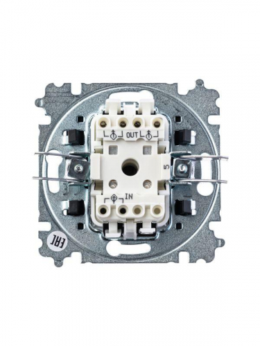 Выключатель 2-кл. СП Levit IP20 серебр./дым. черн. ABB 2CHH590545A6070 фото 4