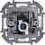 Розетка компьютерная Inspiria RJ45 кат.6 UTP механизм антрацит IEK 673833