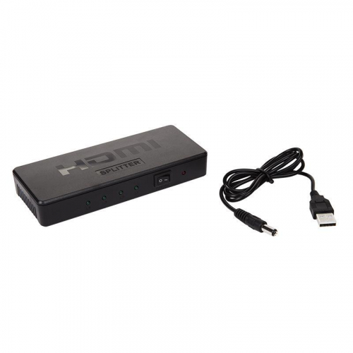 Делитель HDMI 1x4 пластиковый корпус Rexant 17-6952 фото 4