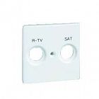 Накладка розетки R-TV+SAT Simon82 одиноч. бел. 82097-30