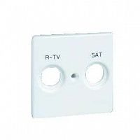 Накладка розетки R-TV+SAT Simon82 одиноч. бел. 82097-30