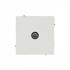 Розетка телевизионная проходная TV KANT бел. песок DKC 7010513