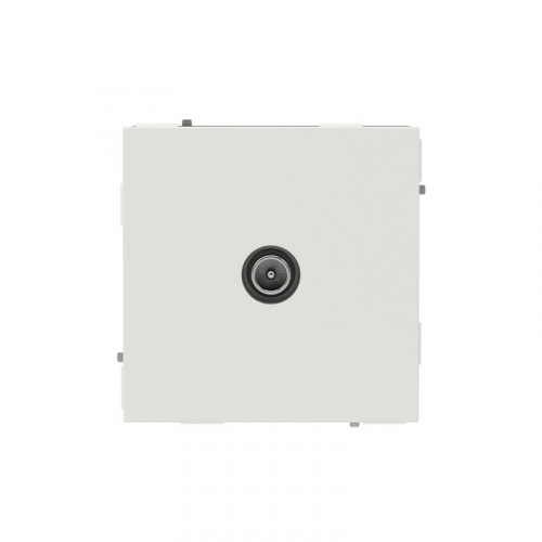 Розетка телевизионная проходная TV KANT бел. песок DKC 7010513