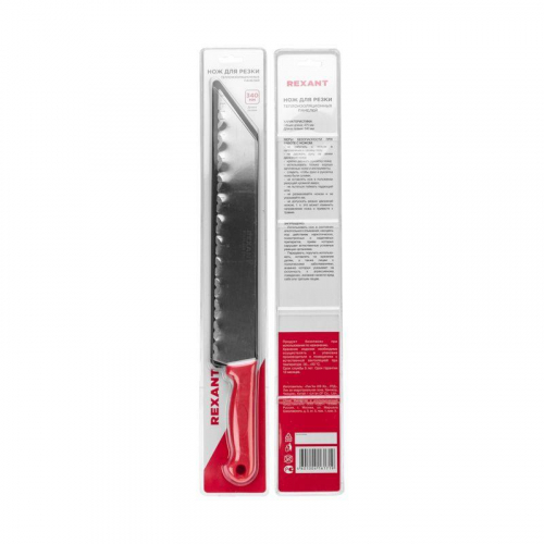 Нож для резки теплоизоляционных панелей лезвие 340мм Rexant 12-4926 фото 4
