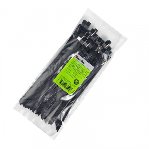 Хомут кабельный СКС-П (304) 7.9х200 черн. (уп.50шт) Fortisflex 103089 фото 2