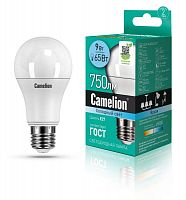 Лампа светодиодная LED9-A60/845/E27 9Вт грушевидная матовая 4500К бел. E27 750лм 220В Camelion 12044