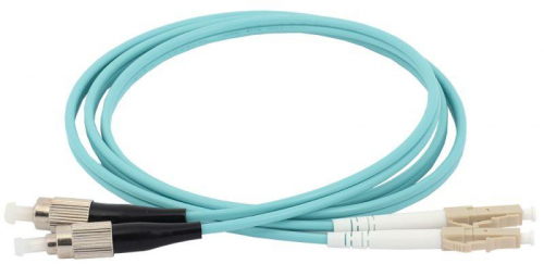 Патч-корд оптический коммутационный соединительный для многомодового кабеля (MM); 50/125 (OM3); FC/UPC-LC/UPC (Duplex) (дл.3м) ITK FPC5003-FCU-LCU-C2L-3M