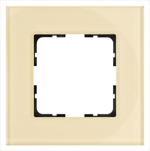 Рамка 1-м G-Glass стекло шампань Champagne Gold Jasmart G1001GG