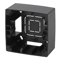 Коробка наклад. монтажа 1 пост Эра12 черн. 12-6101-06 ЭРА Б0043165