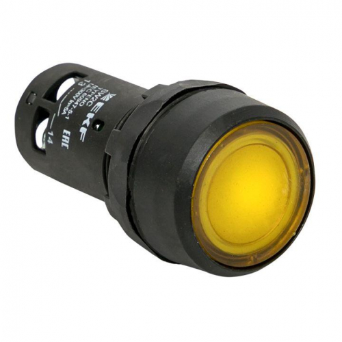 Кнопка SW2C-10D с подсветкой желт. NO EKF sw2c-md-y фото 8