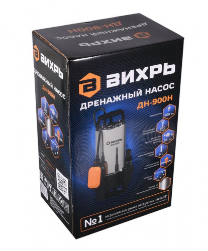 Насос дренажный ДН-900H Вихрь 68/2/21 фото 6