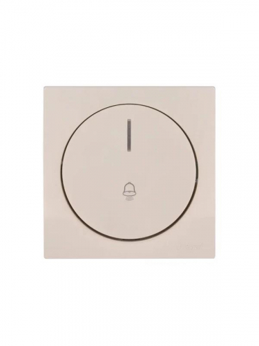 Кнопка звонка СП OSEN с подсветкой механизм сл. кость LEZARD 743-9088-108 фото 3