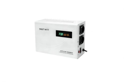 Стабилизатор напряжения настенный SMARTWATT AVR SLIM 2000RW 4512020310004