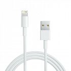 Кабель USB-A - Lightning 2.4А 2м ПВХ бел. Rexant 18-1125