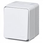 Выключатель кнопочный 1-кл. ОП AtlasDesign PROFI IP54 10АХ бел. SE ATN540115