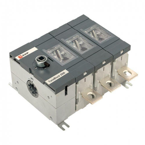 Рубильник 3п 250А без рукоятки управления TwinBlock PROxima EKF tb-s-250-3p фото 5