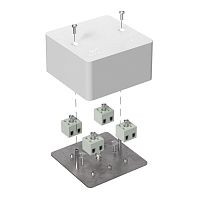 Коробка огнестойкая для кабель-канала 40-0460-FR2.5-8 Е15-Е120 85х85х45 Промрукав 40-0460-FR2.5-8