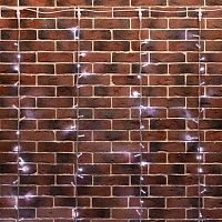 Гирлянда светодиодная "Светодиодный Дождь" 2х6м 360LED бел. 23Вт 24В IP65 эффект водопада с трансф. провод ПВХ прозр. Neon-Night 235-465