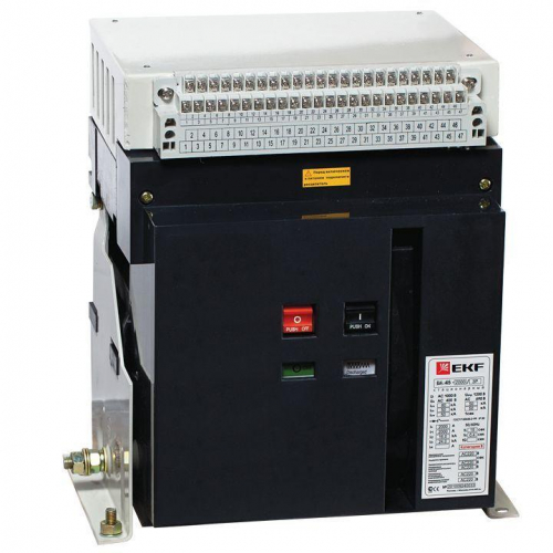 Выключатель нагрузки 3п ВН-45 2000/2000А стационарный с эл. приводом EKF nt45-2000-2000-p