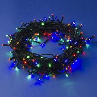 Гирлянда LED ULD-S3000-300/DGA MULTI IP20 30м 300 диодов разноцвет. свет провод зел. Uniel UL-00007311