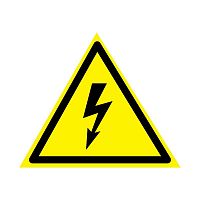 Наклейка знак электробезопасности &quot;Опасность поражения электротоком&quot; 85х85х85мм (уп.20шт) Rexant 56-0006-4