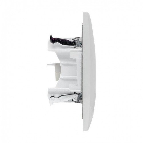 Розетка компьютерная 1-м СП Валенсия RJ45 бел. PROxima EKF EWK01-035-10 фото 4