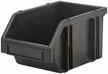 Лоток для крепежа пластиковый черный 125х150х230мм FIT 65694