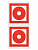 Знак 150х150мм "Кнопка включения средств пожарной автоматики" TDM