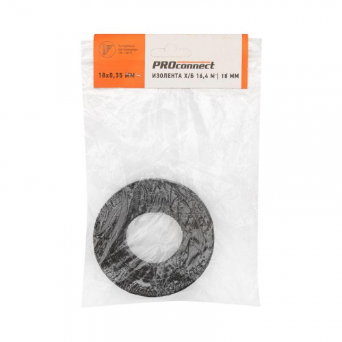 Изолента х/б 18мм двусторонняя (рул.16.4м) Proconnect 09-2411-4 фото 3