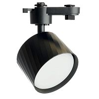 Светильник трековый AL125 LINEA под лампу GX53 черн. FERON 48777