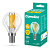 Лампа светодиодная филаментная LED12-G45-FL/830/E14 12Вт шар прозрачная 3000К тепл. бел. E14 220В Camelion 13712
