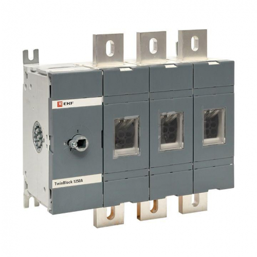 Рубильник 3п 1250А без рукоятки управления TwinBlock PROxima EKF tb-s-1250-3p фото 6