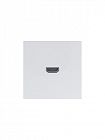 Розетка HDMI 1-м СП ZIMA IP20 механизм бел. LEZARD 704-0288-203