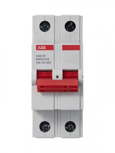 Выключатель нагрузки мод. 2п 16А Basic M BMD51216 ABB 2CDD642051R0016 фото 3