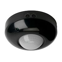 Датчик движения и освещенности SEN5/LX20B 1200Вт 6м 120град. (горизонт.) 360град. (вертикал.) черн. FERON 51516