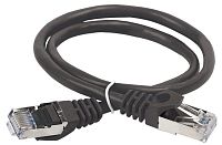 Патч-корд кат.6 FTP PVC 5м черн. ITK PC09-C6F-5M