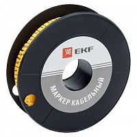 Маркер каб. 2.5кв.мм &quot;3&quot; (ЕС-1) (уп.1000шт) EKF plc-KM-2.5-3