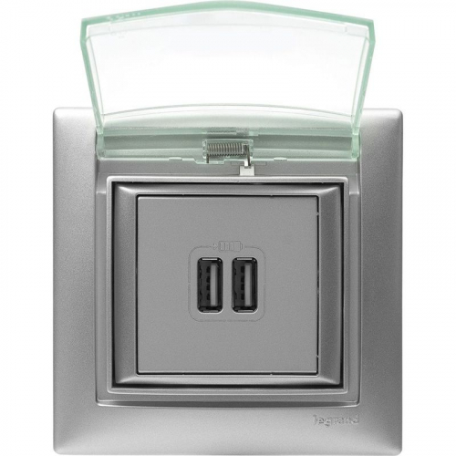 Рамка 1-м Valena IP44 алюм. IEK 770150