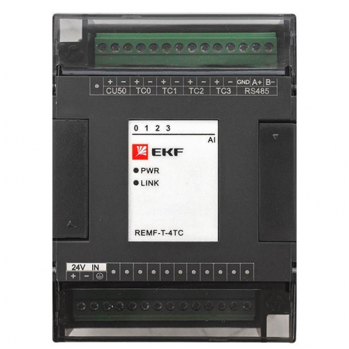 Модуль ввода термопар REMF 4 PRO-Logic EKF REMF-T-4TC фото 3