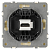 Розетка HDMI СП Galaxy 16А IP20 250В шампань Эра Б0070797