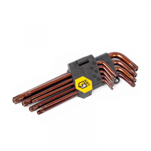 Набор ключей TORX КТ-9s (Т10-Т50) КВТ 82178 фото 5